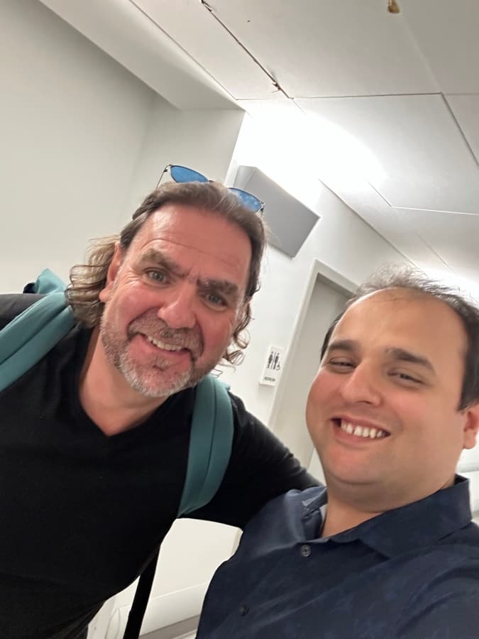 Backstage with Andy Brick