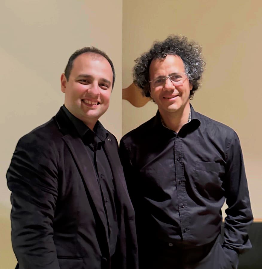 With conductor Manuel Nawri