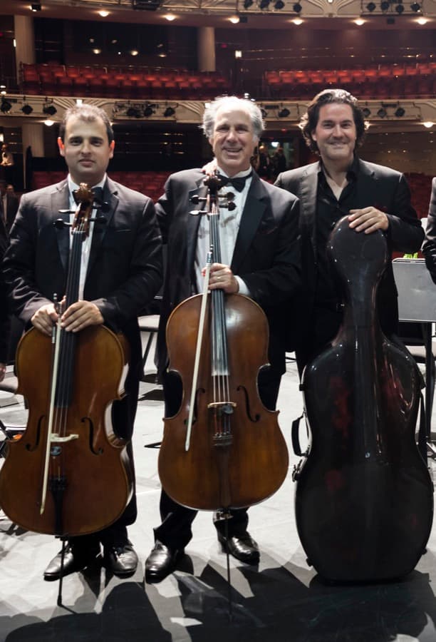 With cellist Zuil Bailey